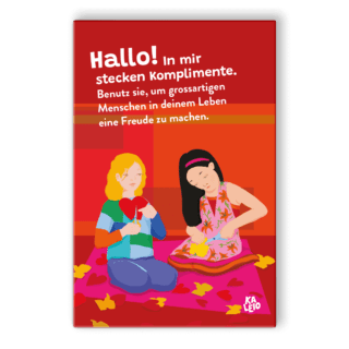 Alternative view of Cartes à compliments KALEIO