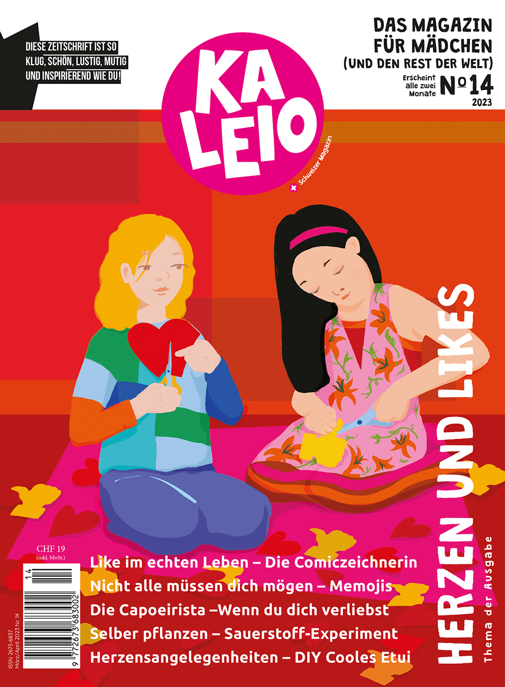 Set KALEIO-Magazine Nr. 13–18 – Bild 3