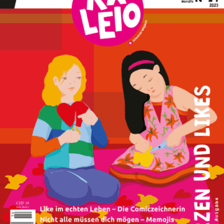 Alternative view of Kaleio N°14 – Cœurs et likes (allemand)