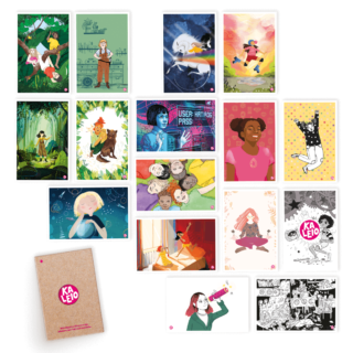 Set de cartes postales KALEIO